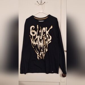 Nike Men's The Year of the Mamba XL Long Sleeve Tee Shirt